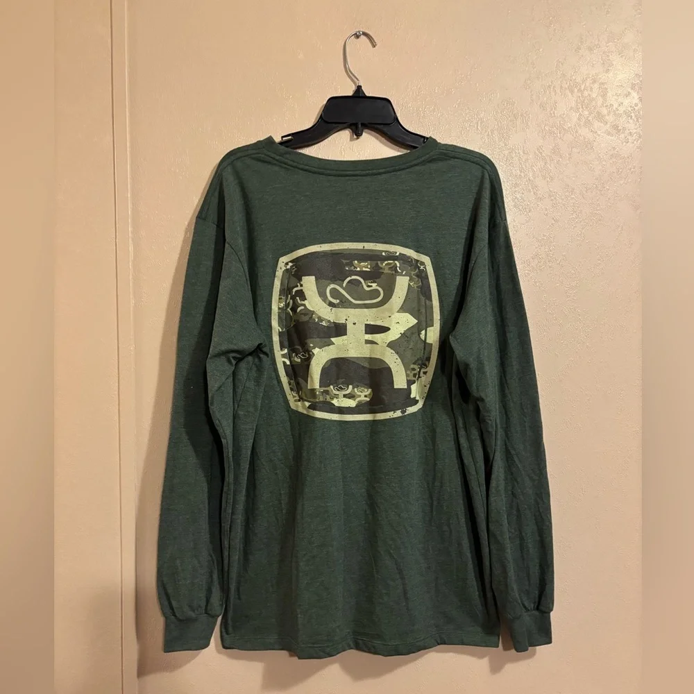 Hooey men’s Zenith Long Sleeve T-Shirt sz XL - Picture 2 of 4